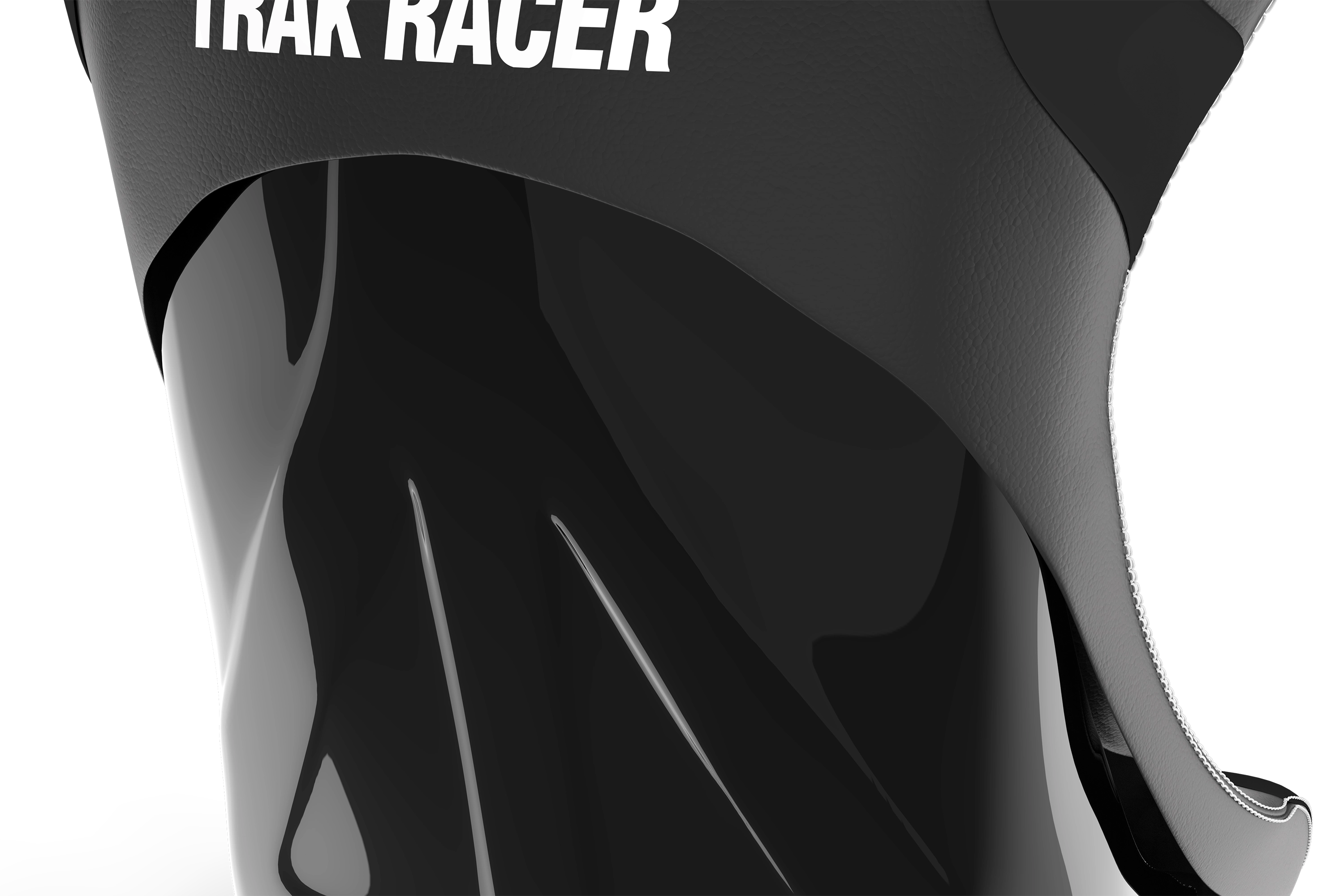 RS Rally Pro Sim Racing Seat - Fiberglass - Black
