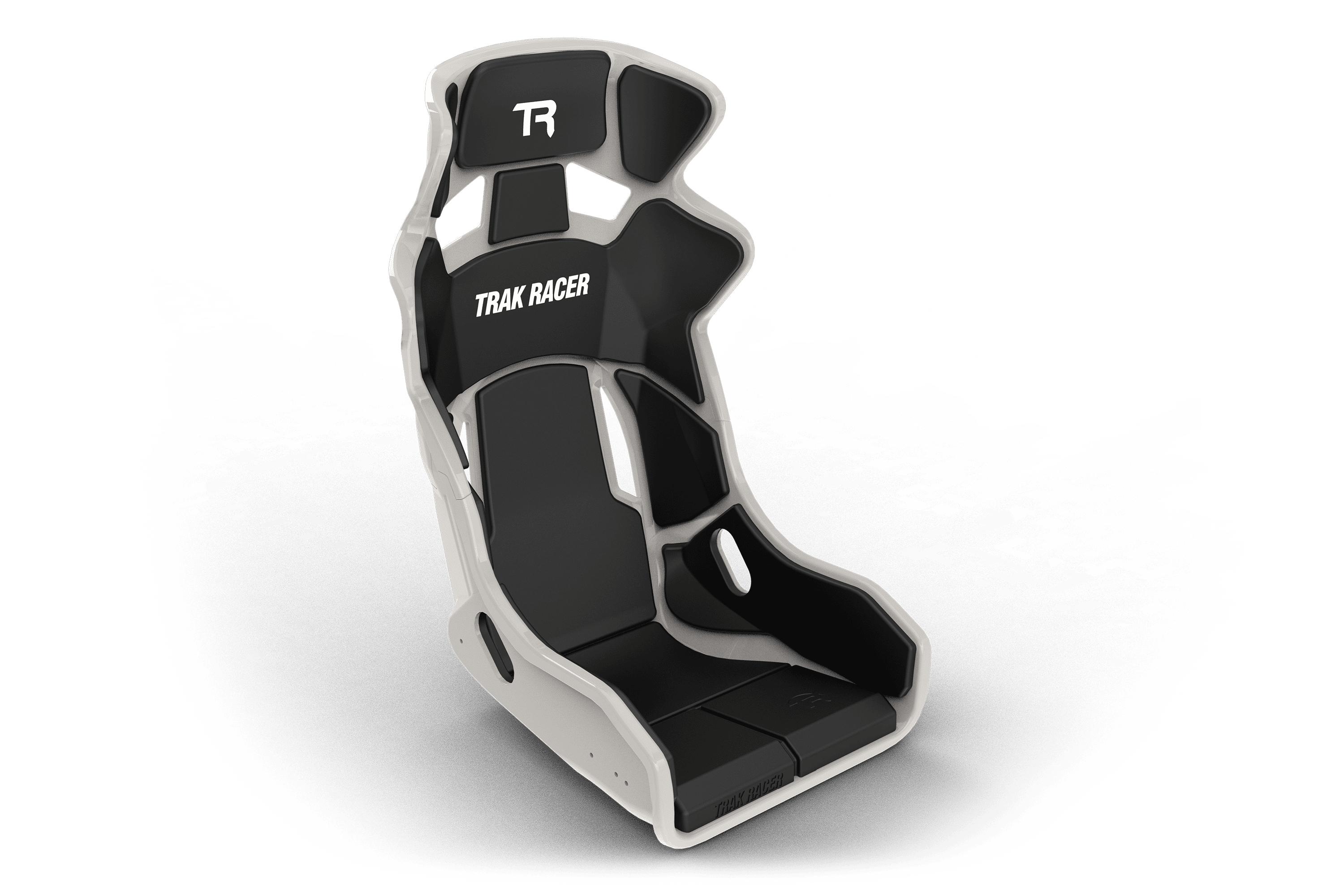 Grey GT Style TR Series Fiberglass Seat