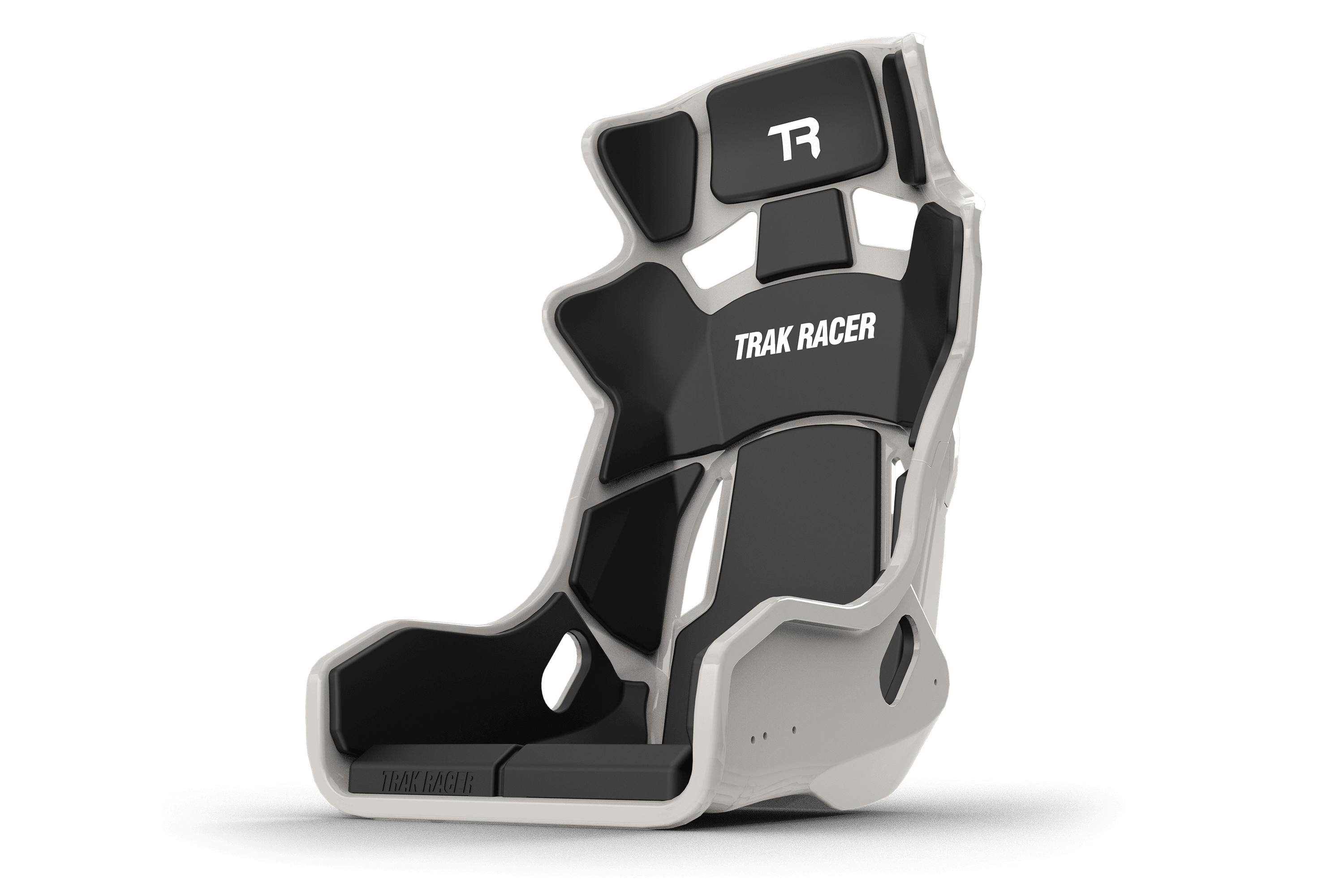 Grey GT Style TR Series Fiberglass Seat