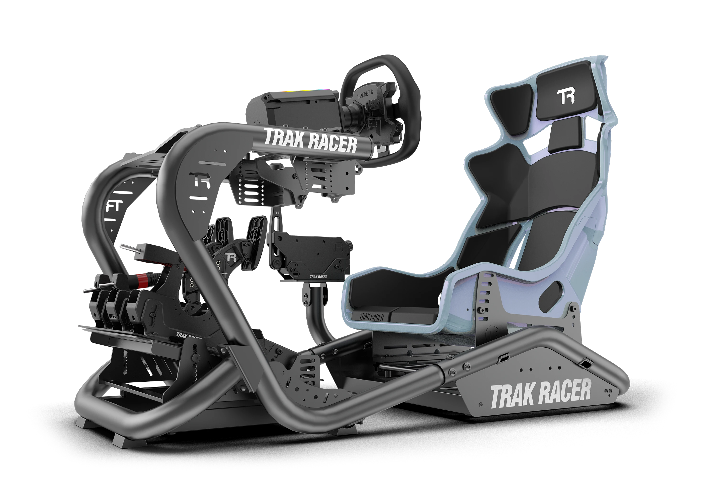 Pearl Blue GT Style TR Series Fiberglass Seat