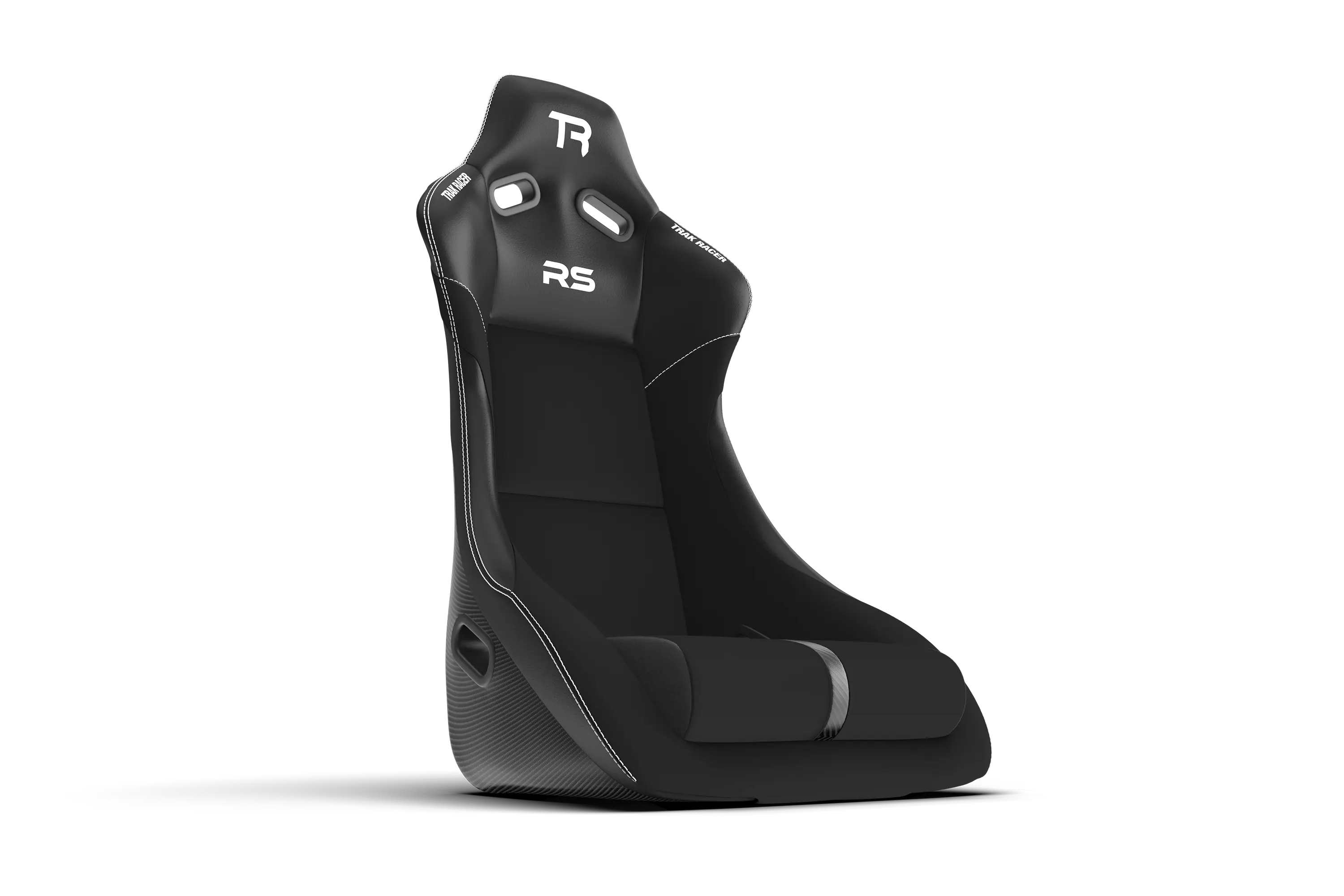 GT Rally-Pro Fixed Fiberglass Sim Racing Seat - Carbon Fiber Finish