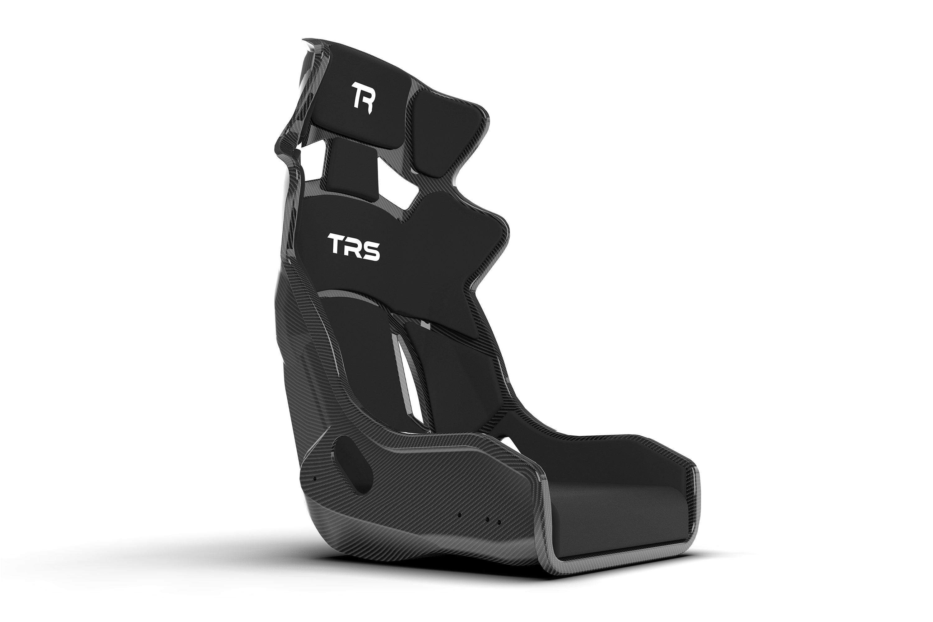 TRS TR Series GT Pro Racing Bucket Seat - Full Dry Carbon Fiber
