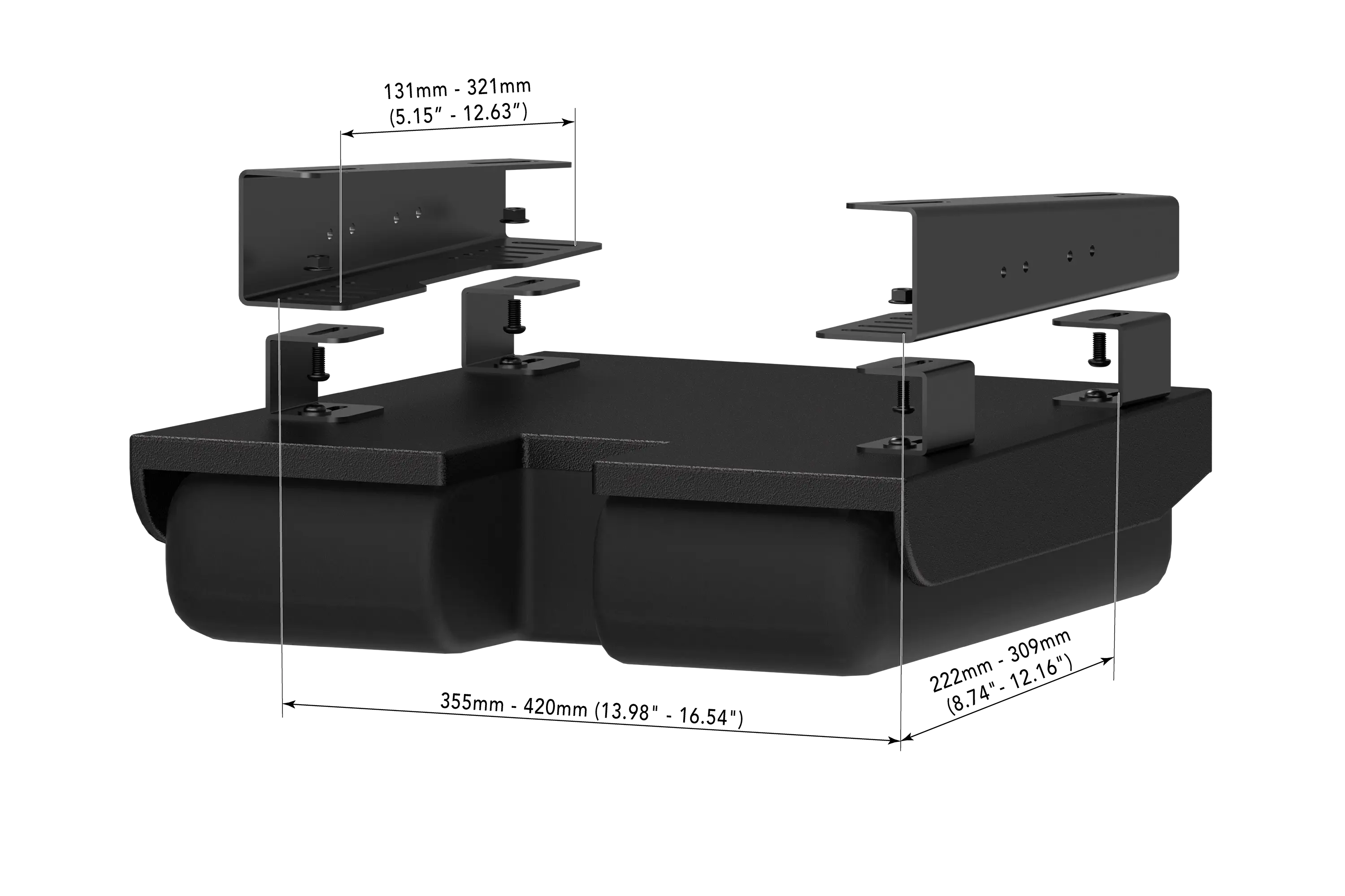 Flight Simulator Seat (Includes Seat Bracket Set)