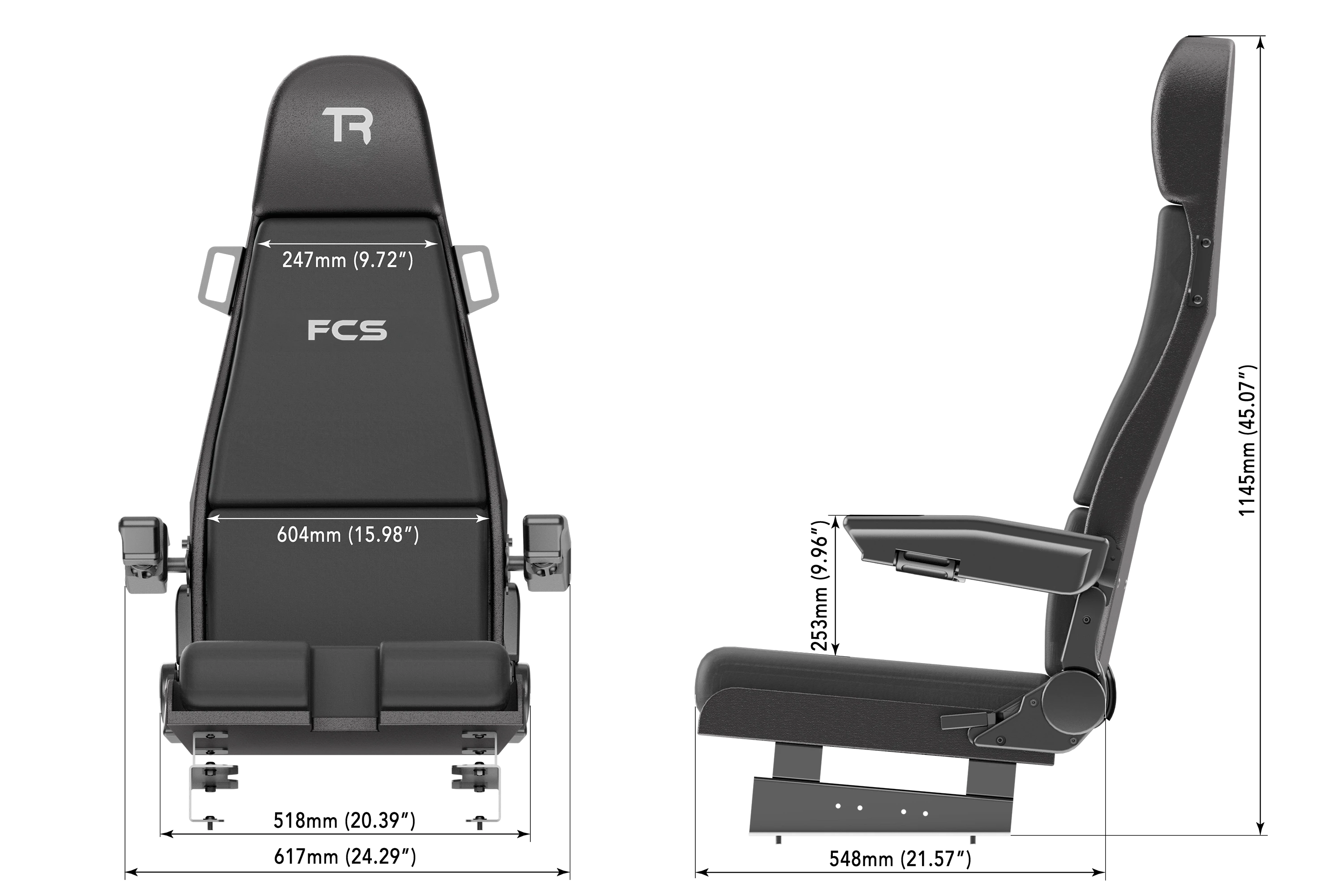FCS Flight Simulator Control Seat