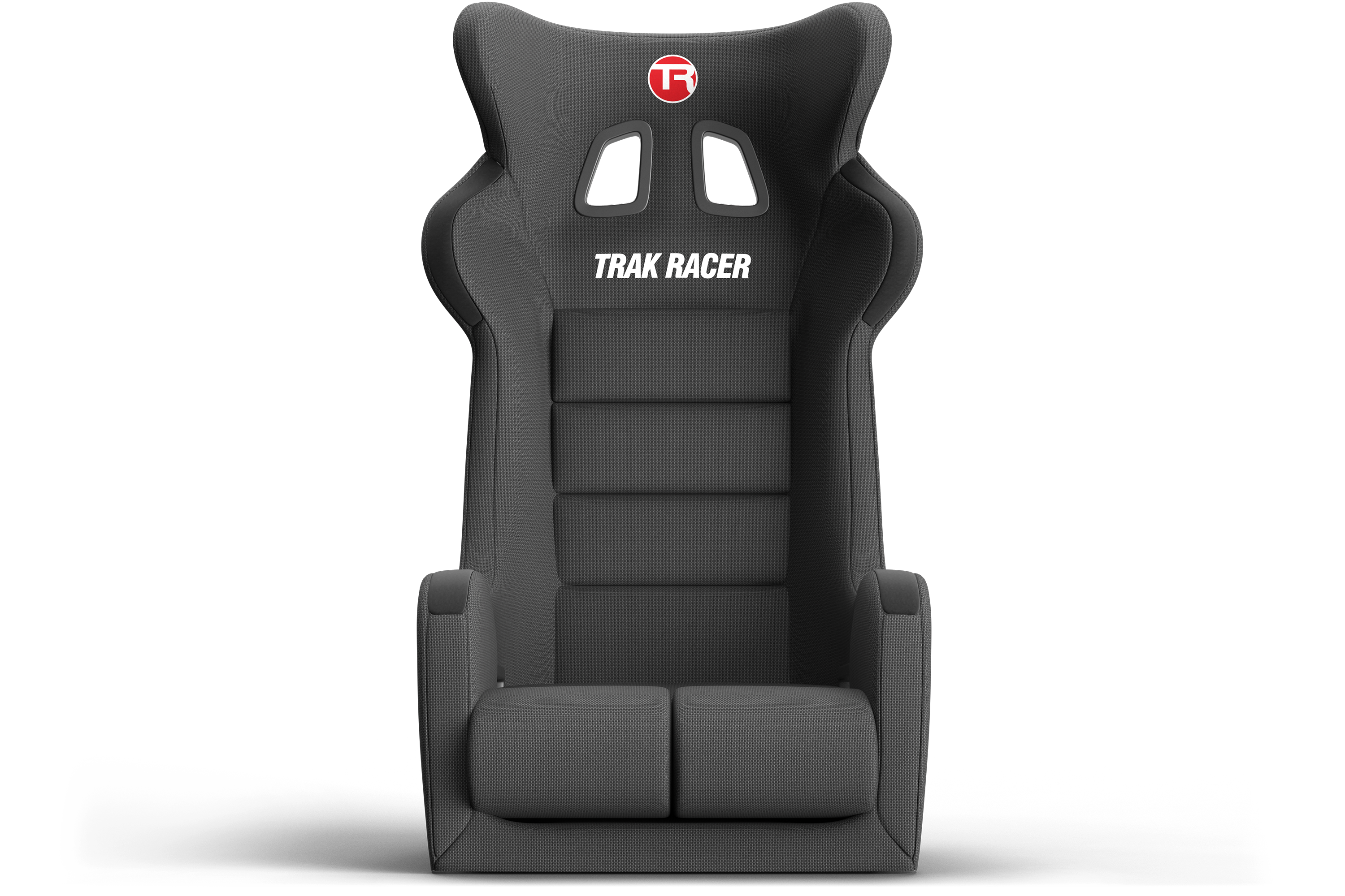 GT Style Fixed Fiberglass Sim Racing Seat - Carbon Fiber Finish