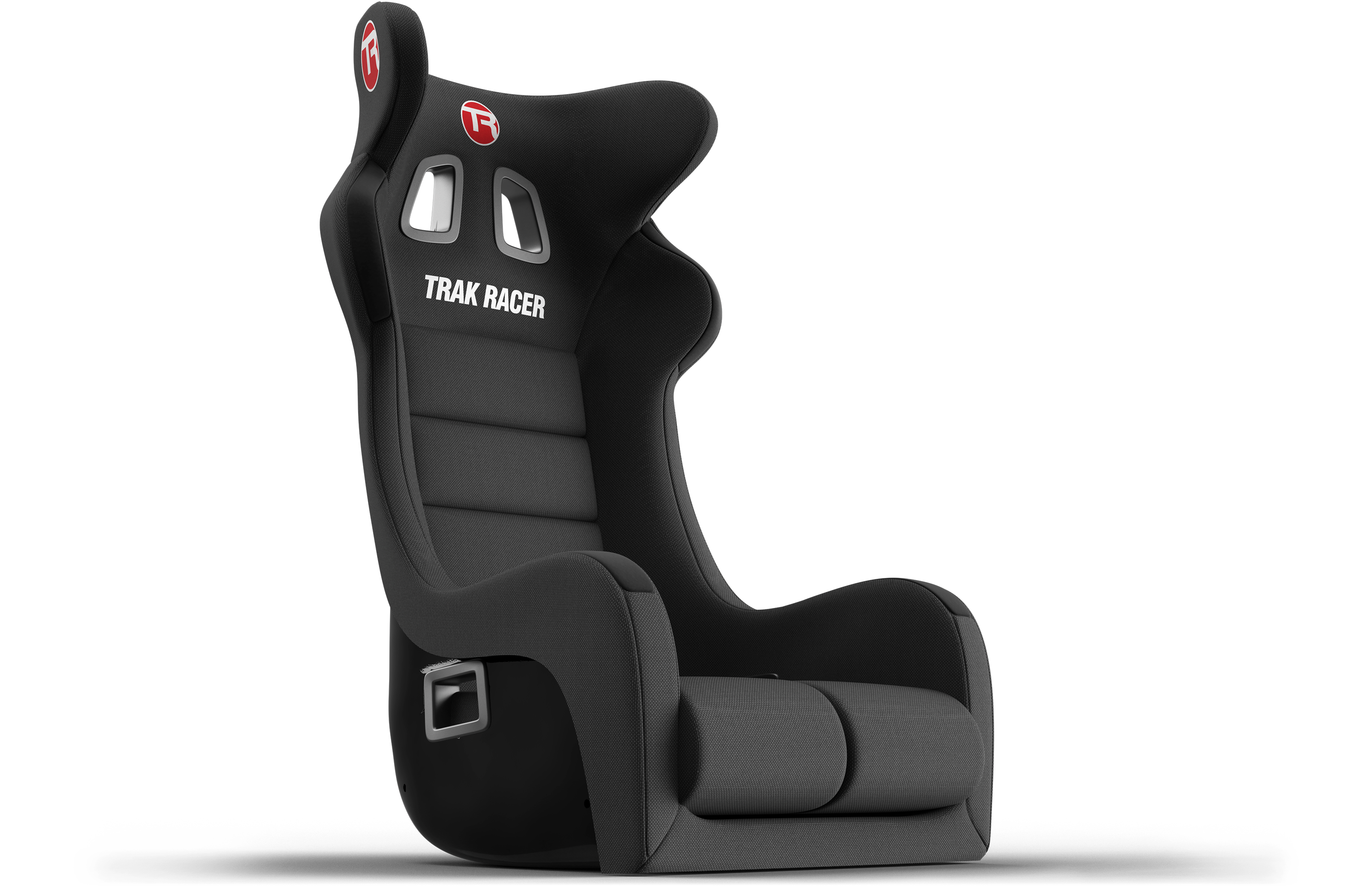 GT Style Fixed Fiberglass Sim Racing Seat - Carbon Fiber Finish