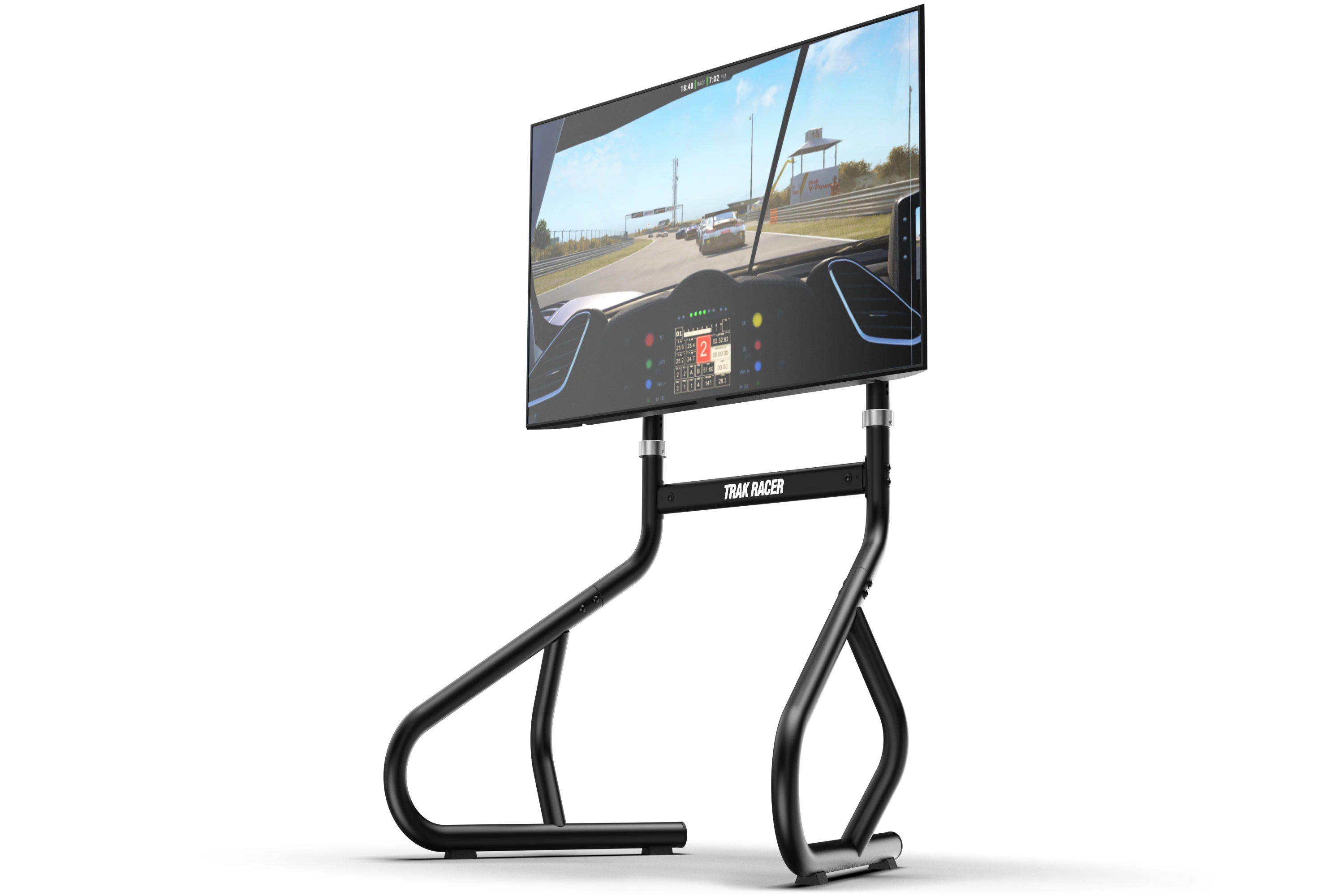 Large Freestanding Single Monitor Stand