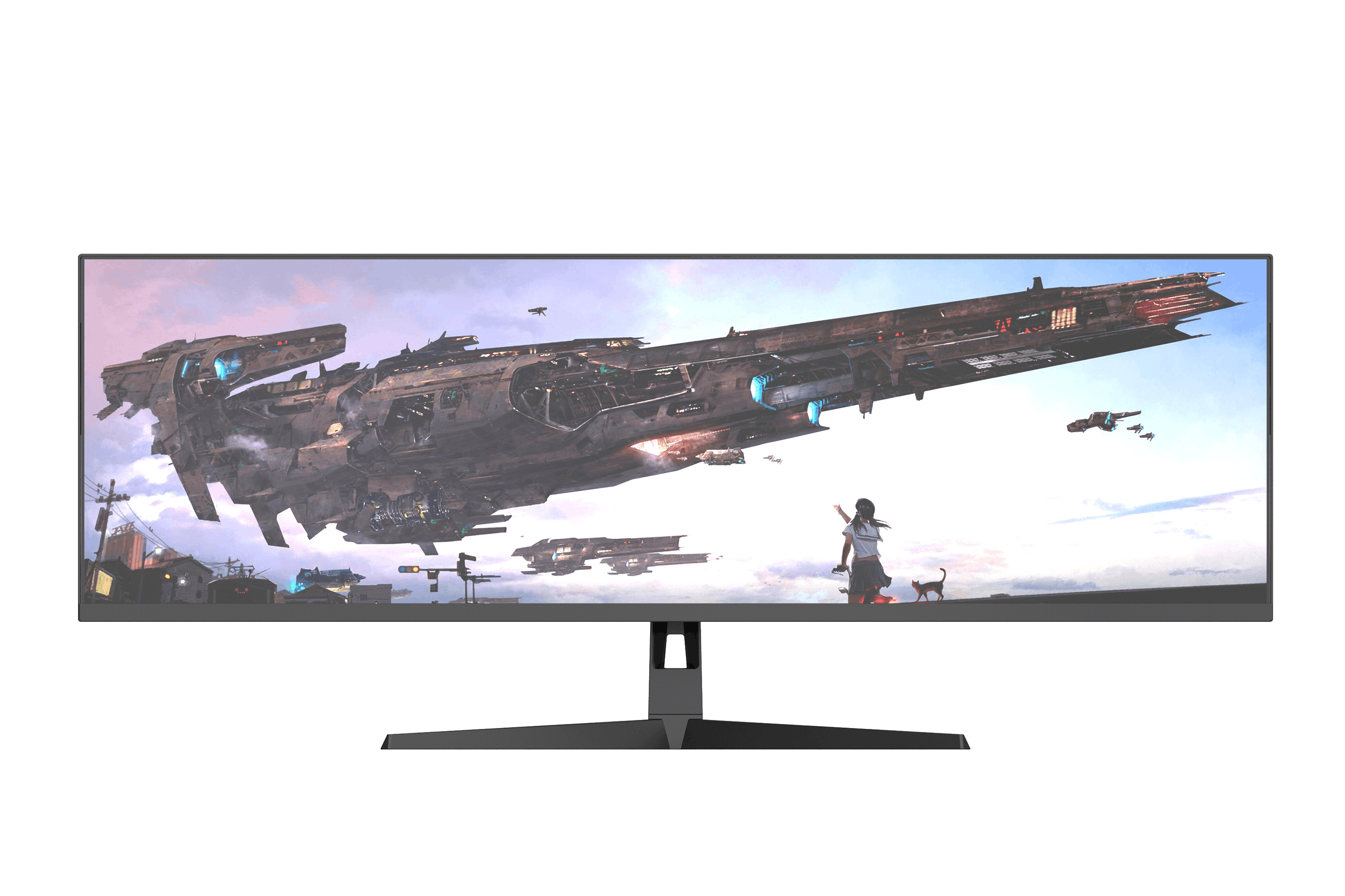 49" Curved Super Ultrawide Gaming Monitor — 165Hz, 5120×1440 DQHD