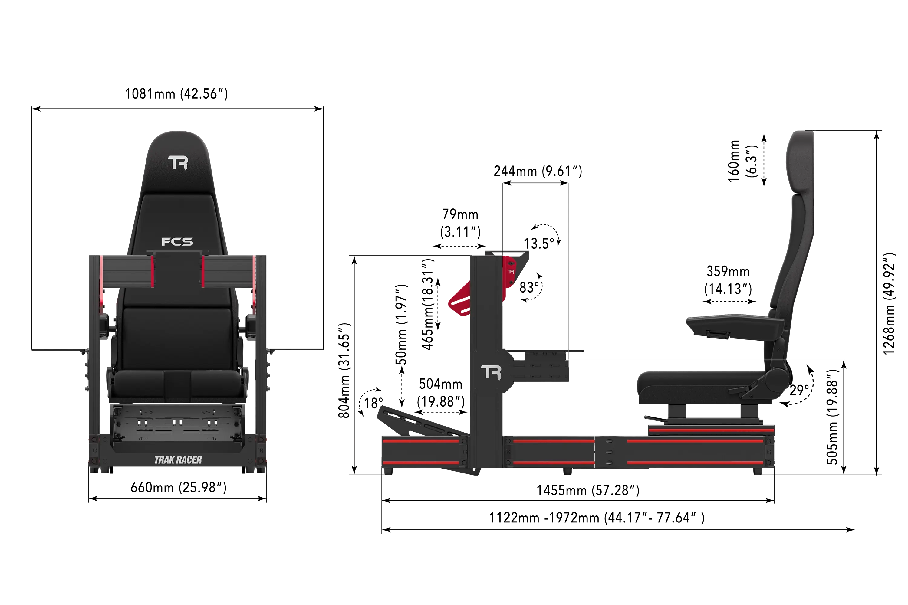 TR120S Flight with Flight Seat