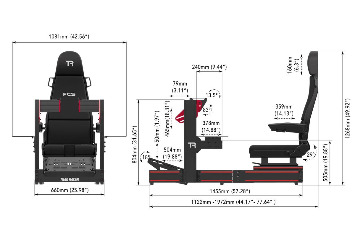 TR120S Flight with Flight Seat