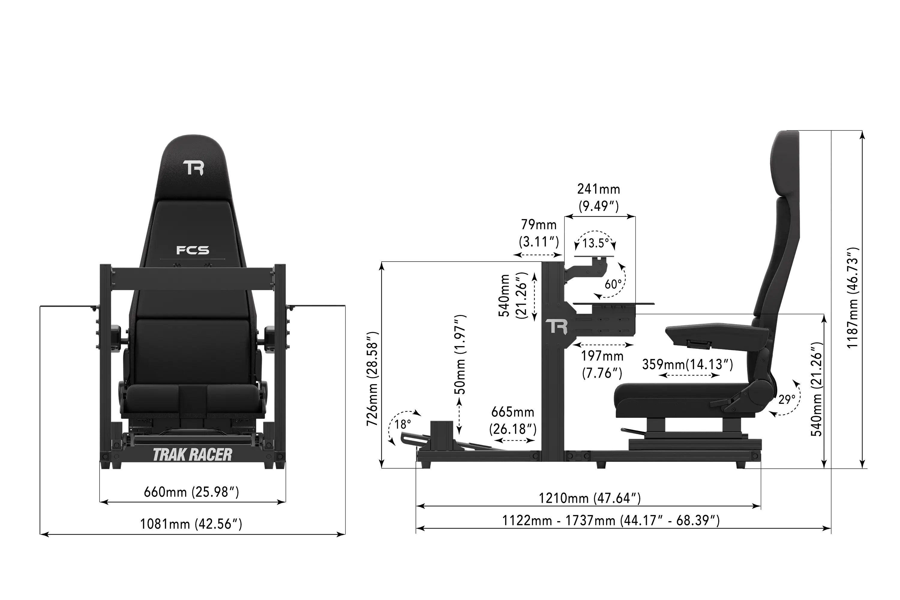 TR40S Flight with Flight Seat