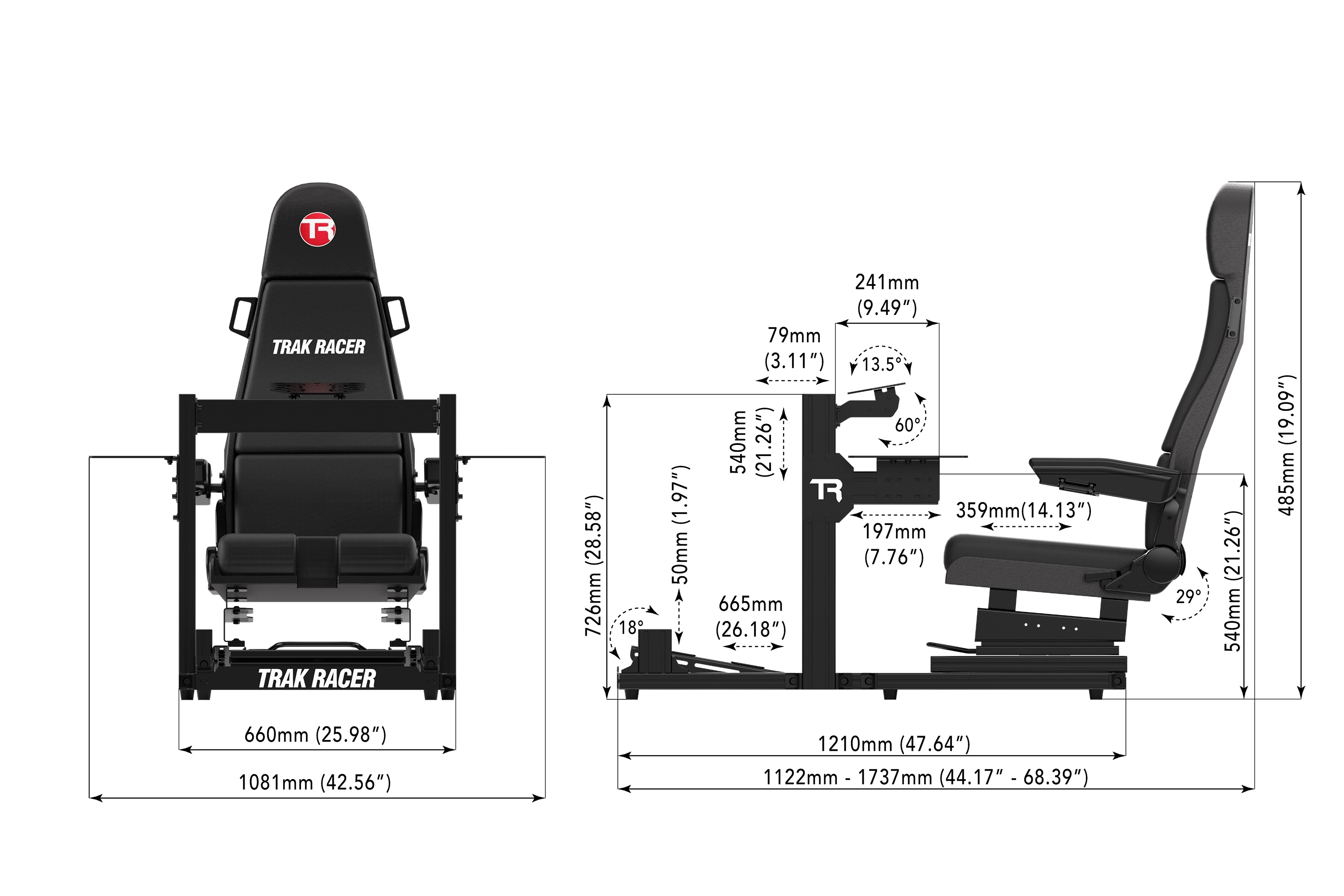 TR40S Flight with Flight Seat