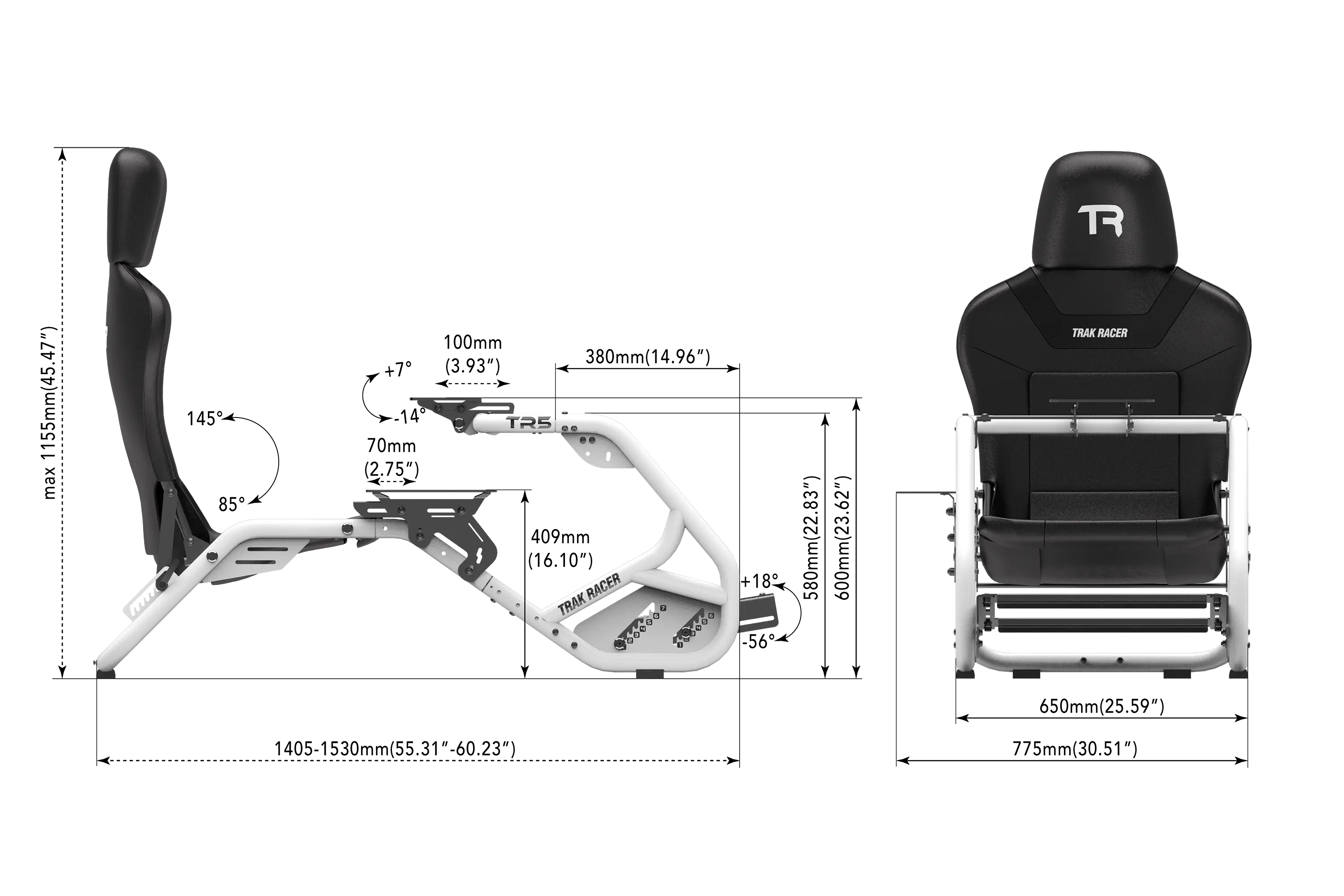 TR5 Racing Simulator Cockpit