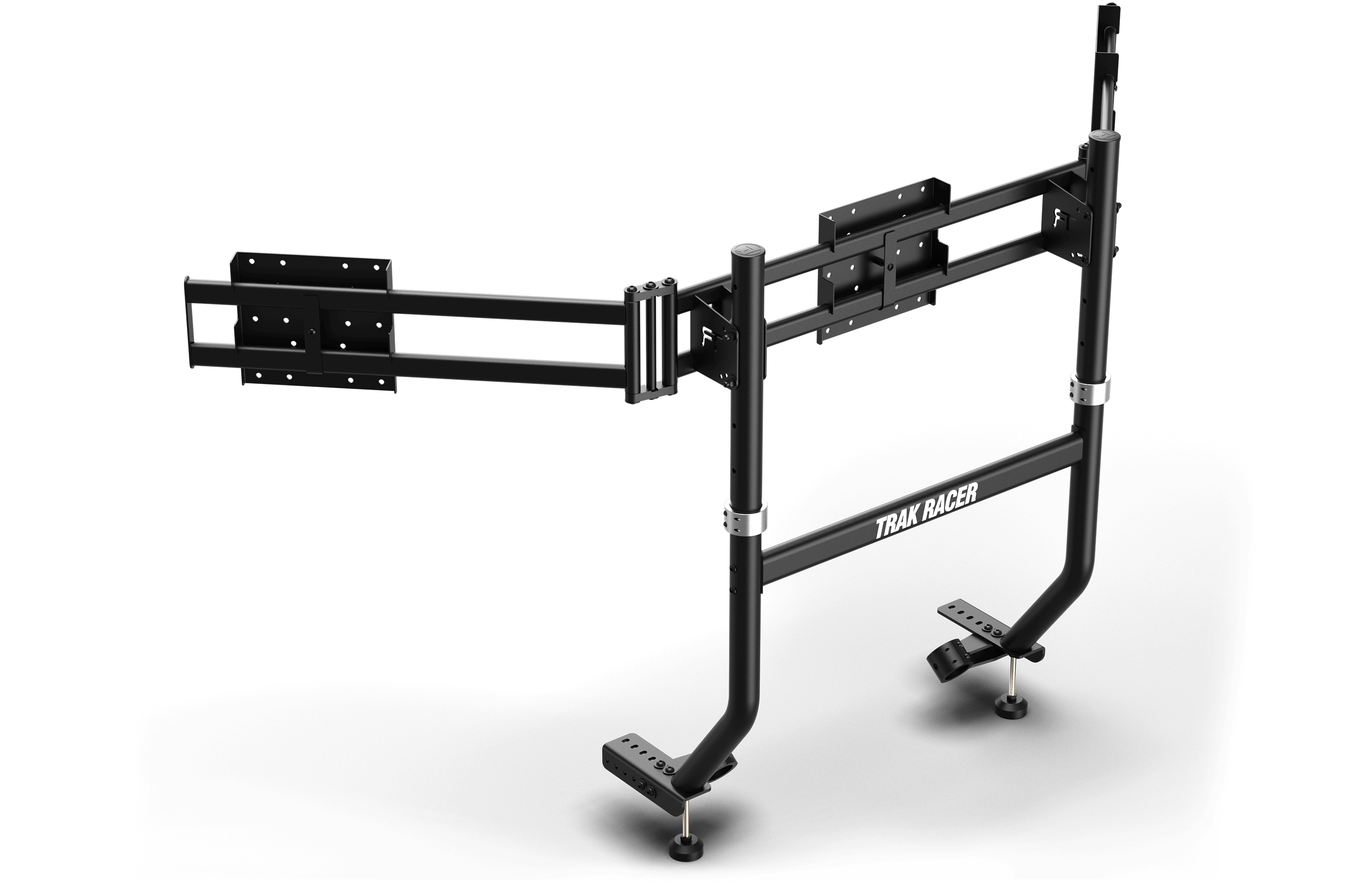 Cockpit-Mounted Triple Monitor Stand for Trak Racer TR8 PRO