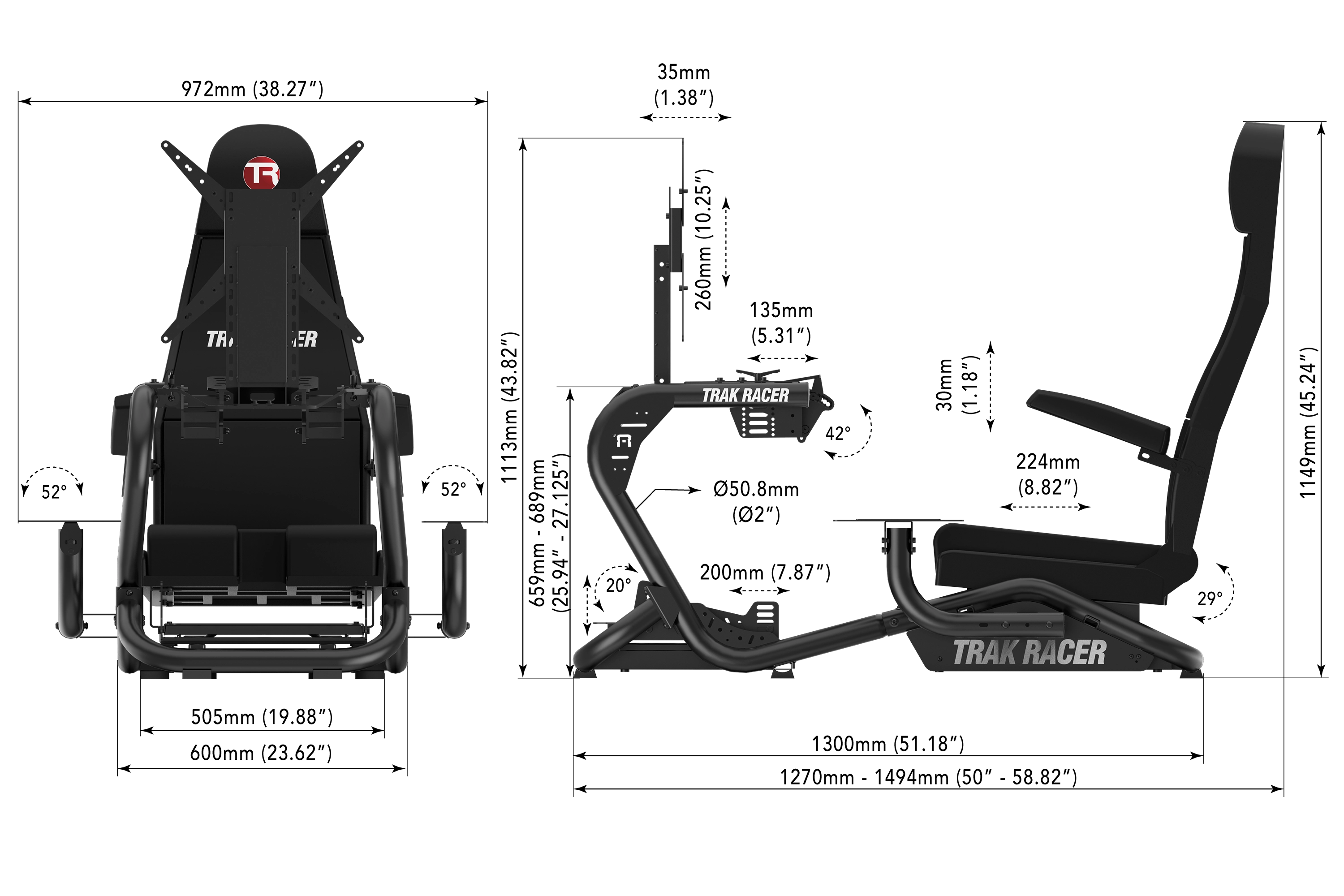 TR8 Pro Flight with Flight Seat