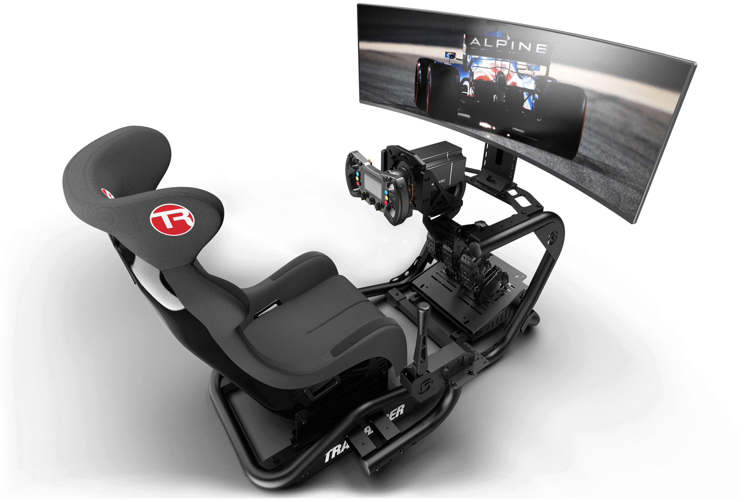 Cockpit-Mounted Single Monitor Stand for Trak Racer TR8 Pro