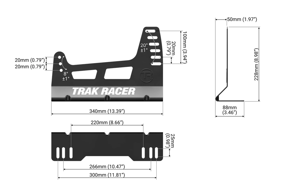 RS GT Rally-Pro Racing Bucket Seat - Carbon Fiber Finish