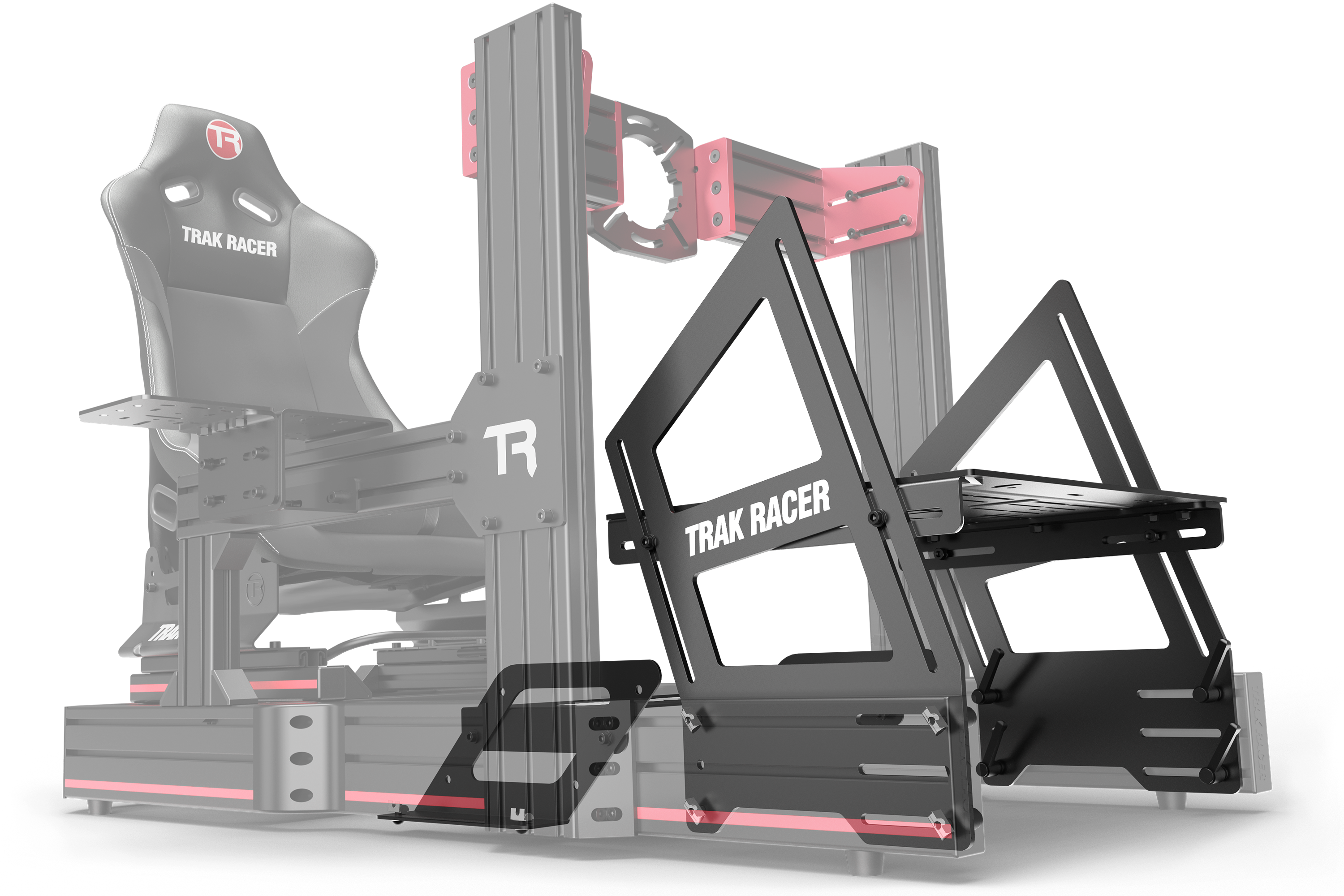 Universal Inverted / Formula /GT Hybrid Pedal Bracket System with Pedal Plate and Foot Plate