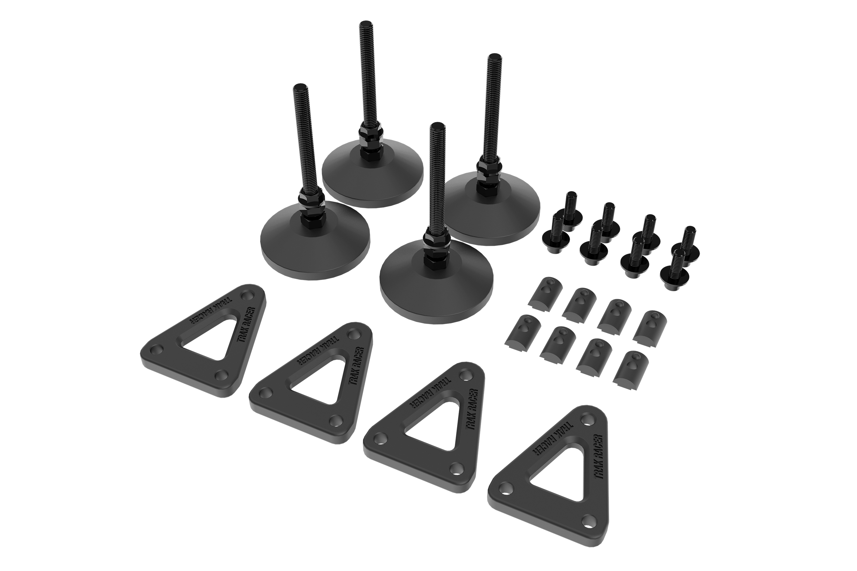 Adjustable Legs and Rubber Feet (Set of 4)