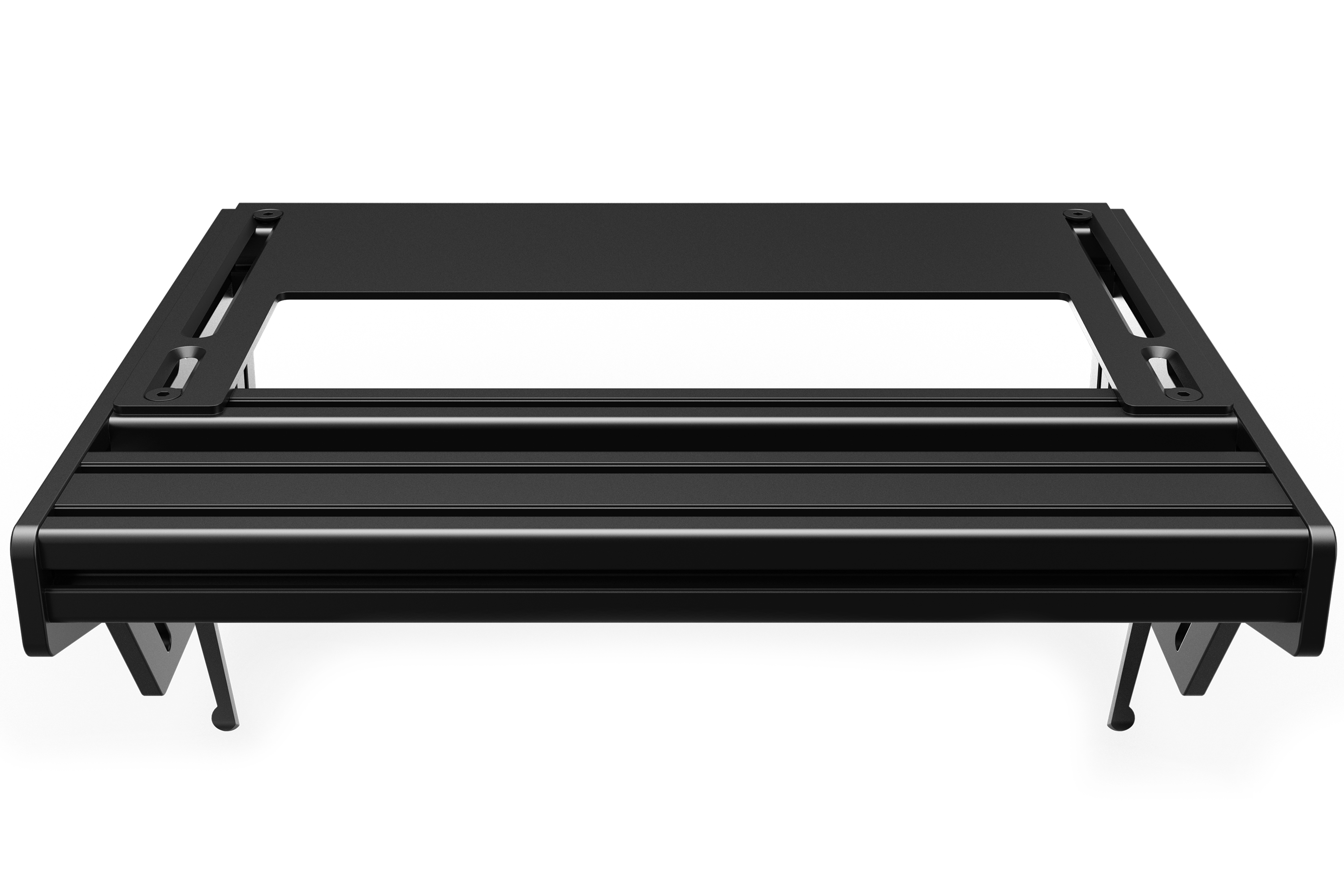 Universal TR-One Pedal Mounting System including Mounting Profile and Heel Rest