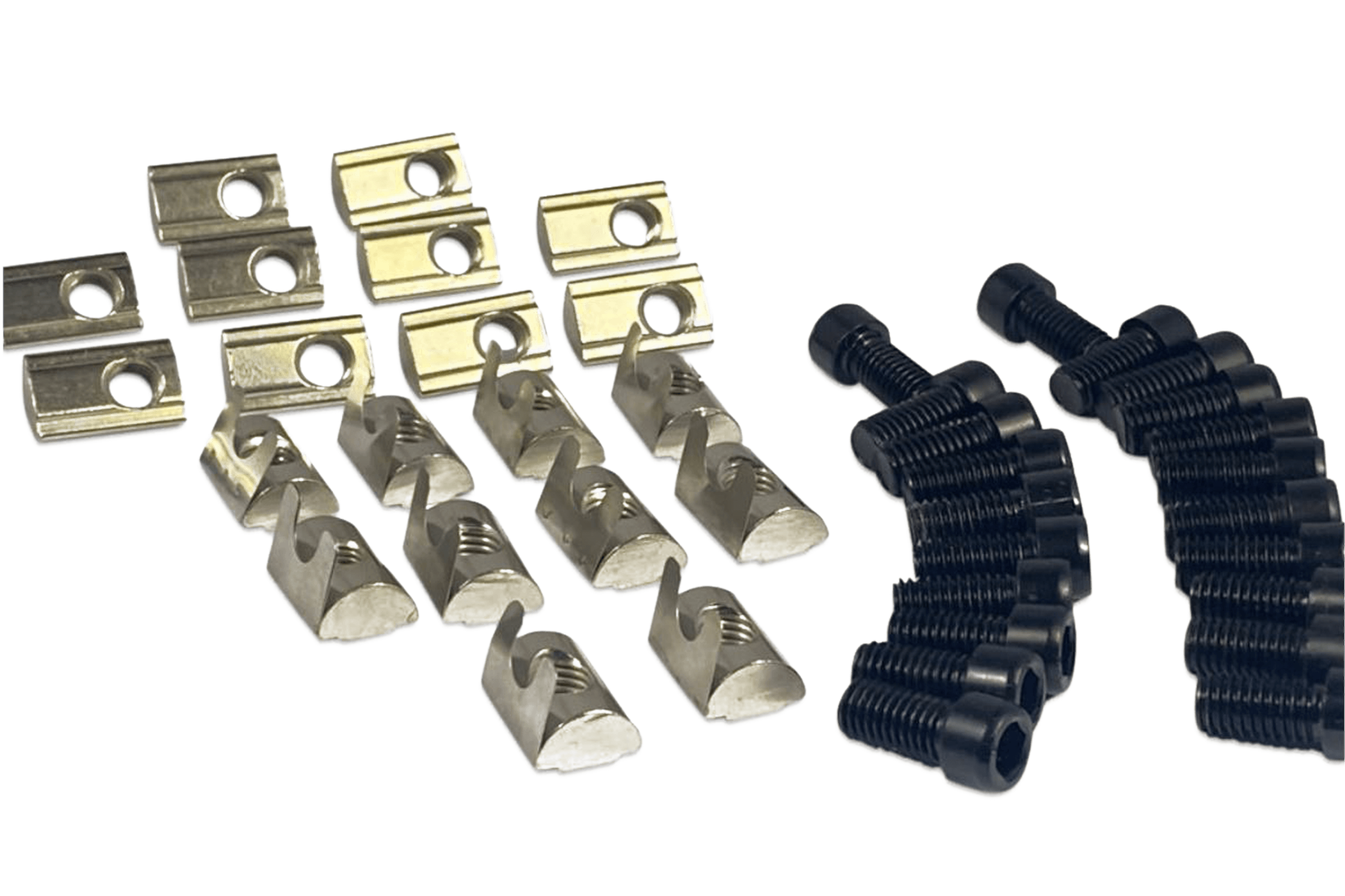 Hex Screw and Nut for 8mm T-Slot - Set of 10 or 20