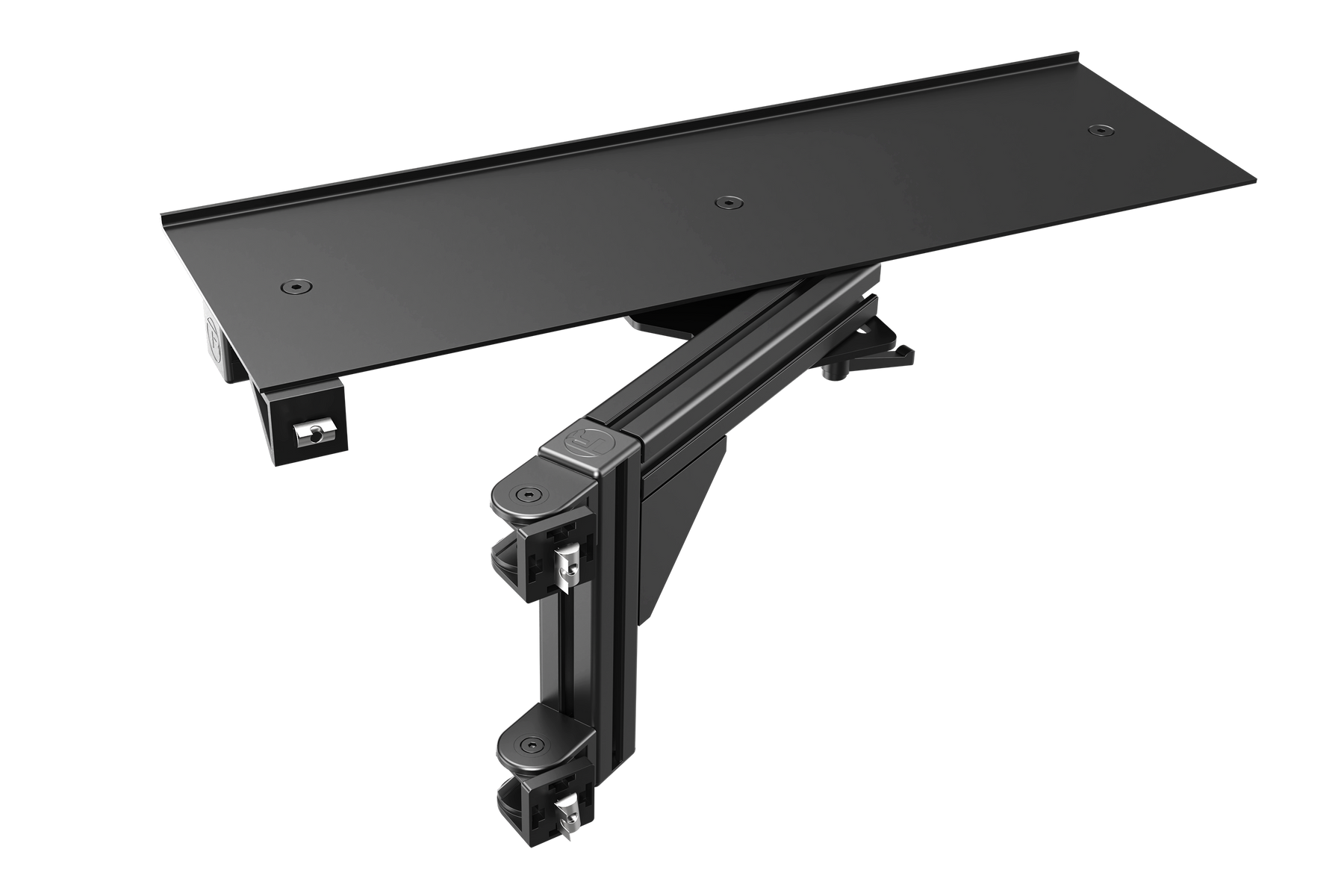 TR8020 620mm Table Top/Desk with Swivel Mount Black