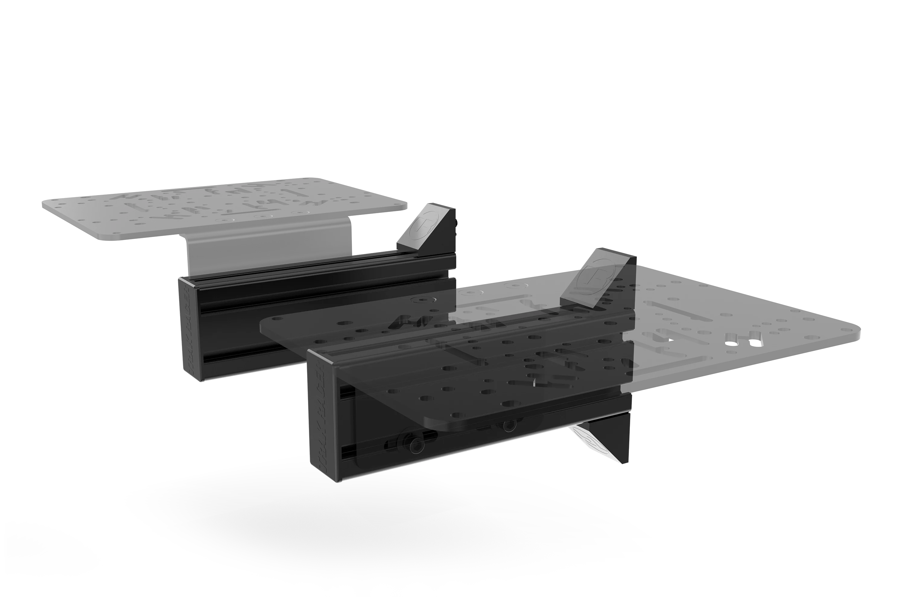 Set of 2 Universal Side Supports – 240mm (80×40mm) for Sim Racing & Flight Sim Rigs