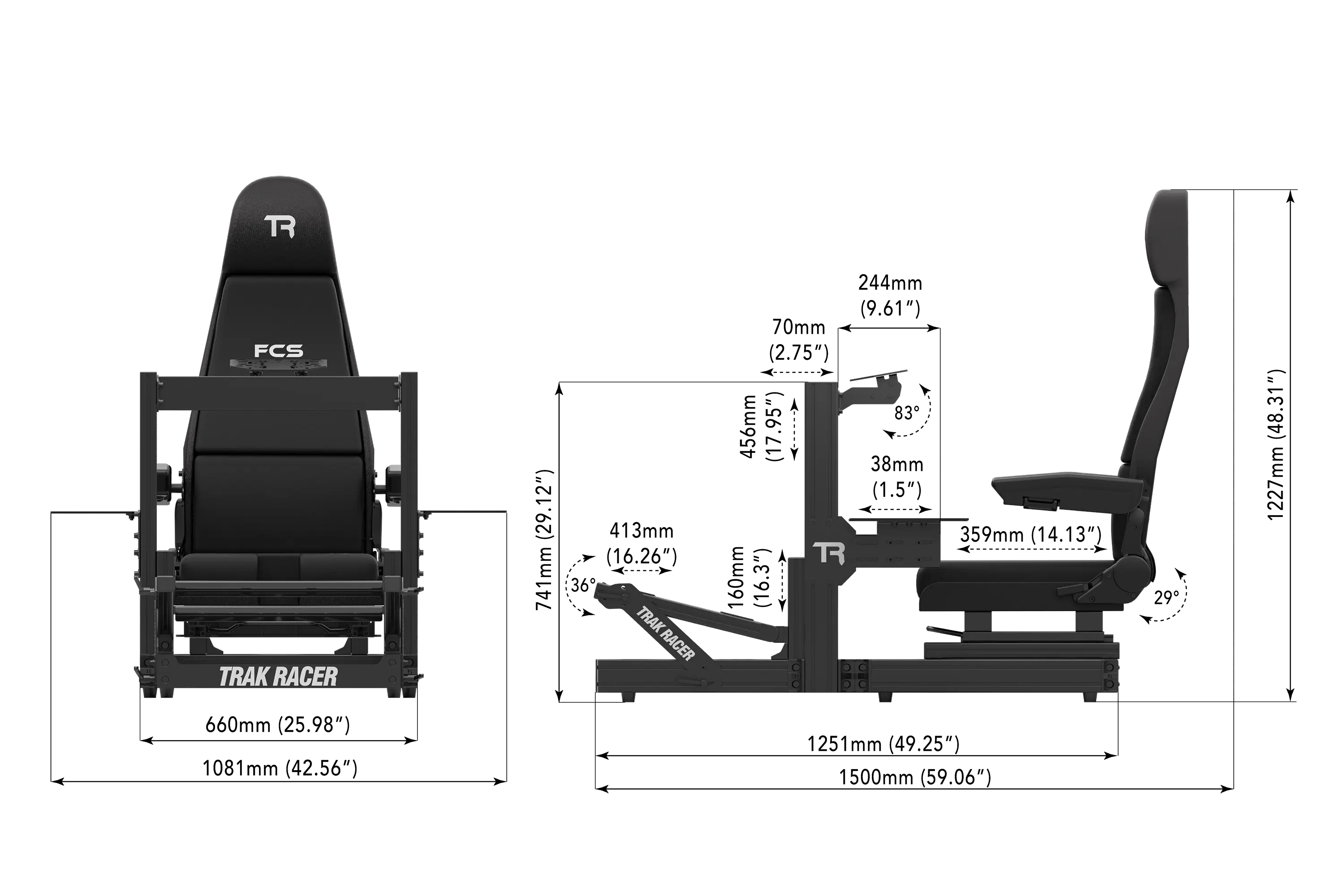 TR80S Flight with Flight Seat