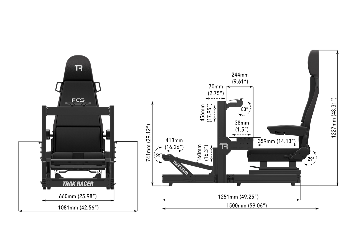 TR80S Flight with Flight Seat