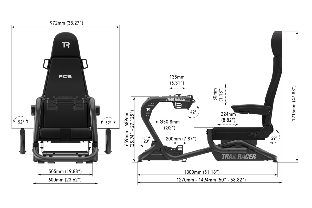 TR8 Pro Flight with Flight Seat