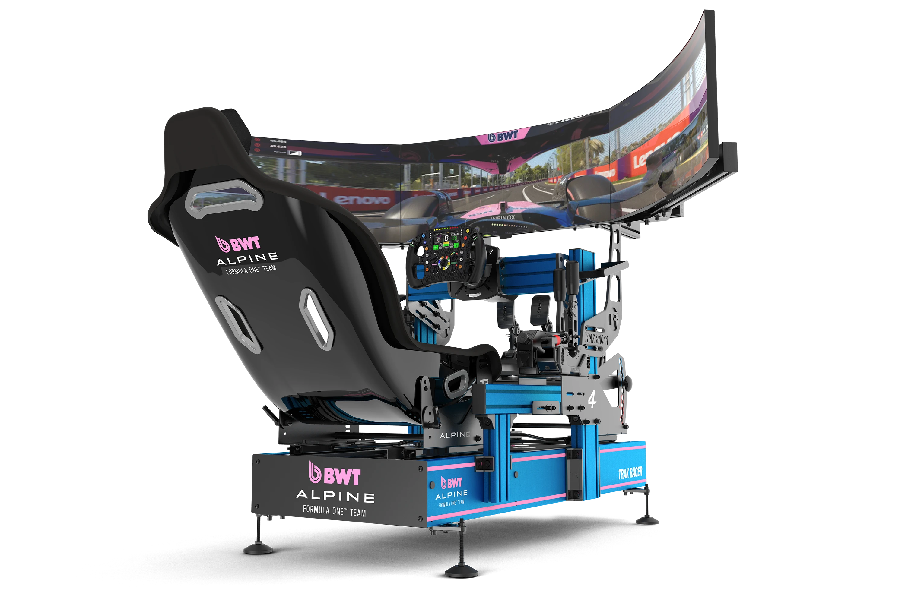 BWT Alpine Formula One™ Team TRA Hybrid Racing Simulator