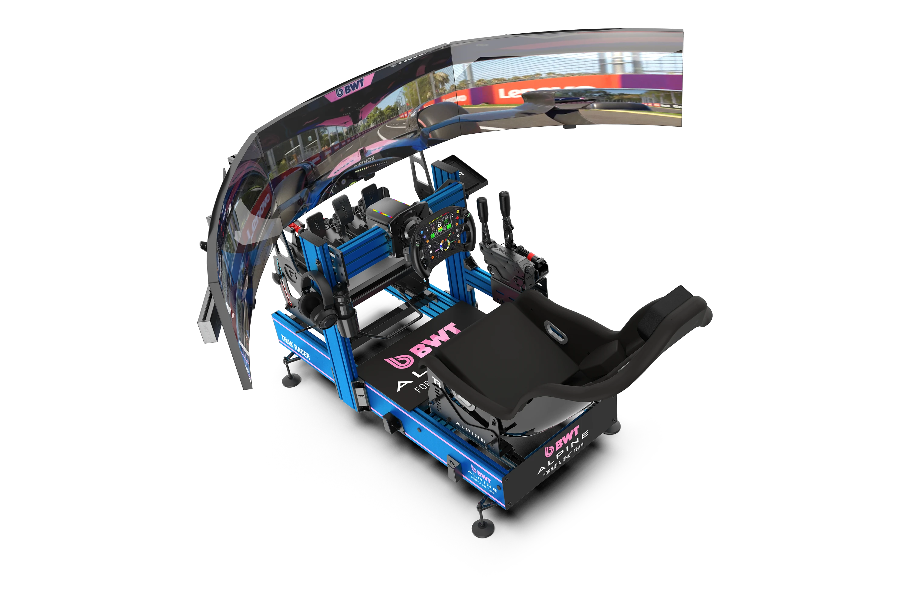 BWT Alpine Formula One™ Team TRA Hybrid Racing Simulator