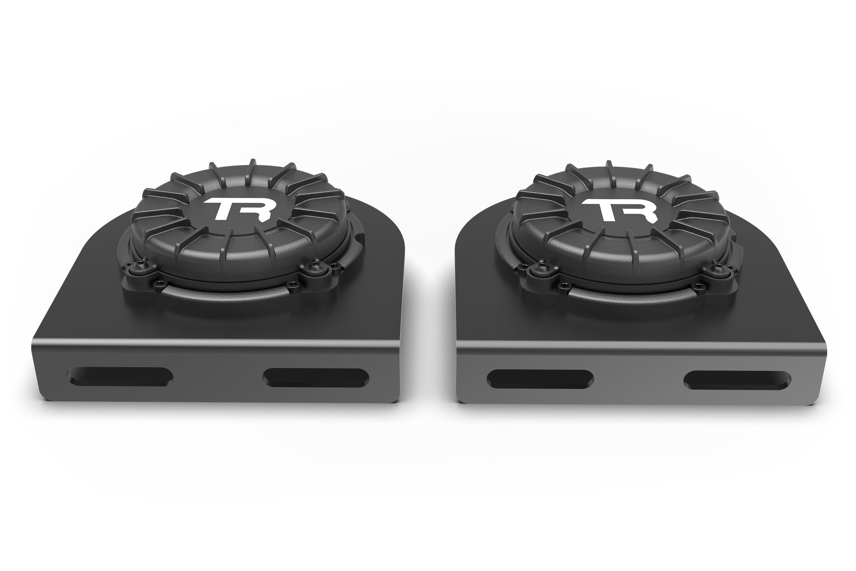 Trak Racer 4CH 40W Low-Frequency Class-D Amplifier with 2 Bass Shakers and Rig Mounts