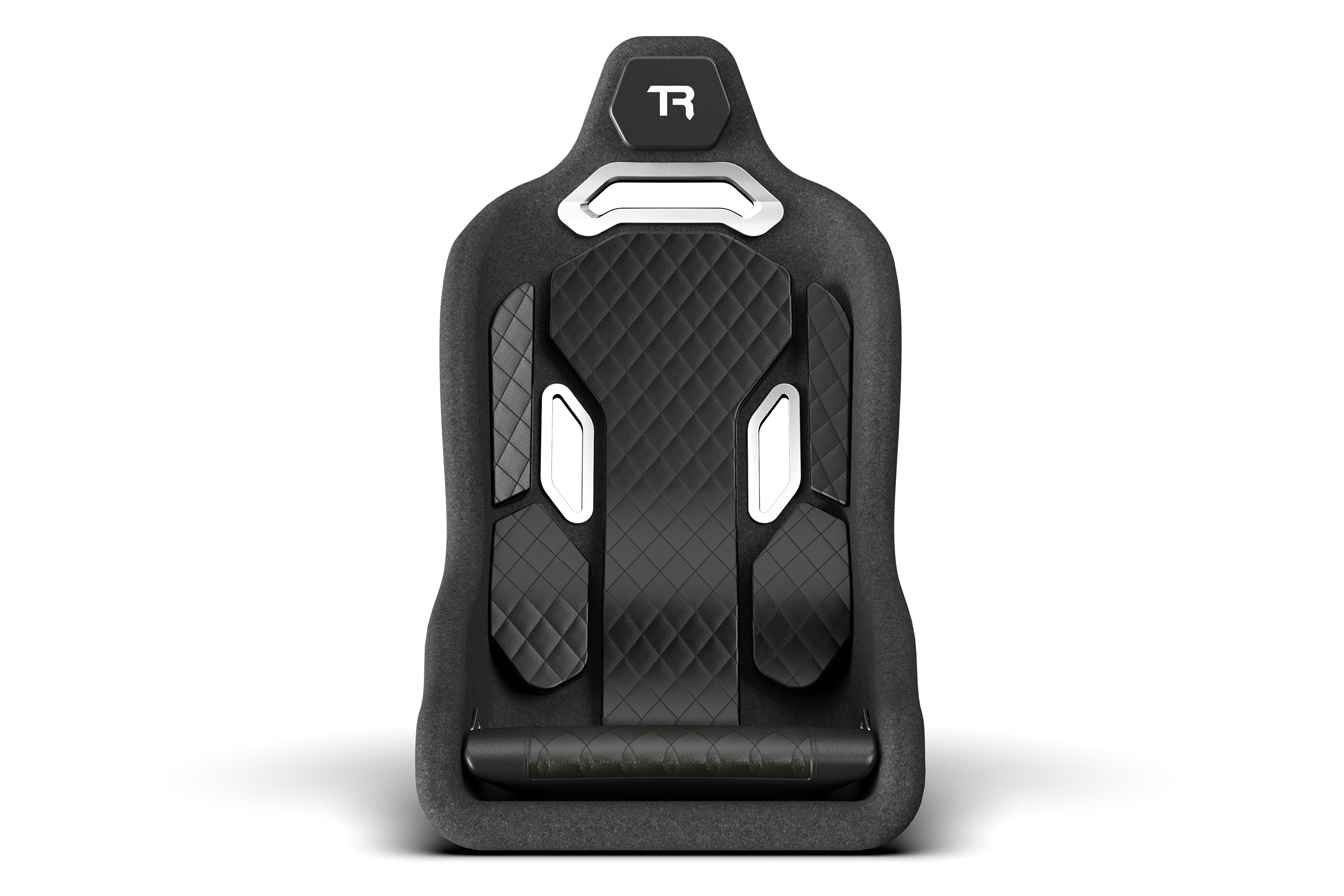 TRX Hybrid Fixed Fiberglass Seat - All Black
