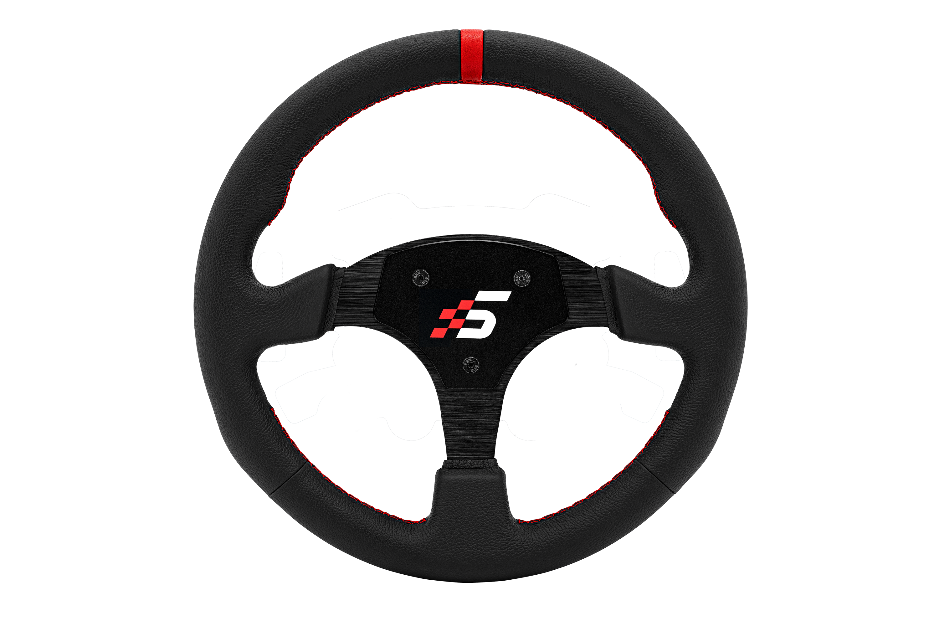Simagic Round 330mm Steering Wheel - Leather (P-330R)