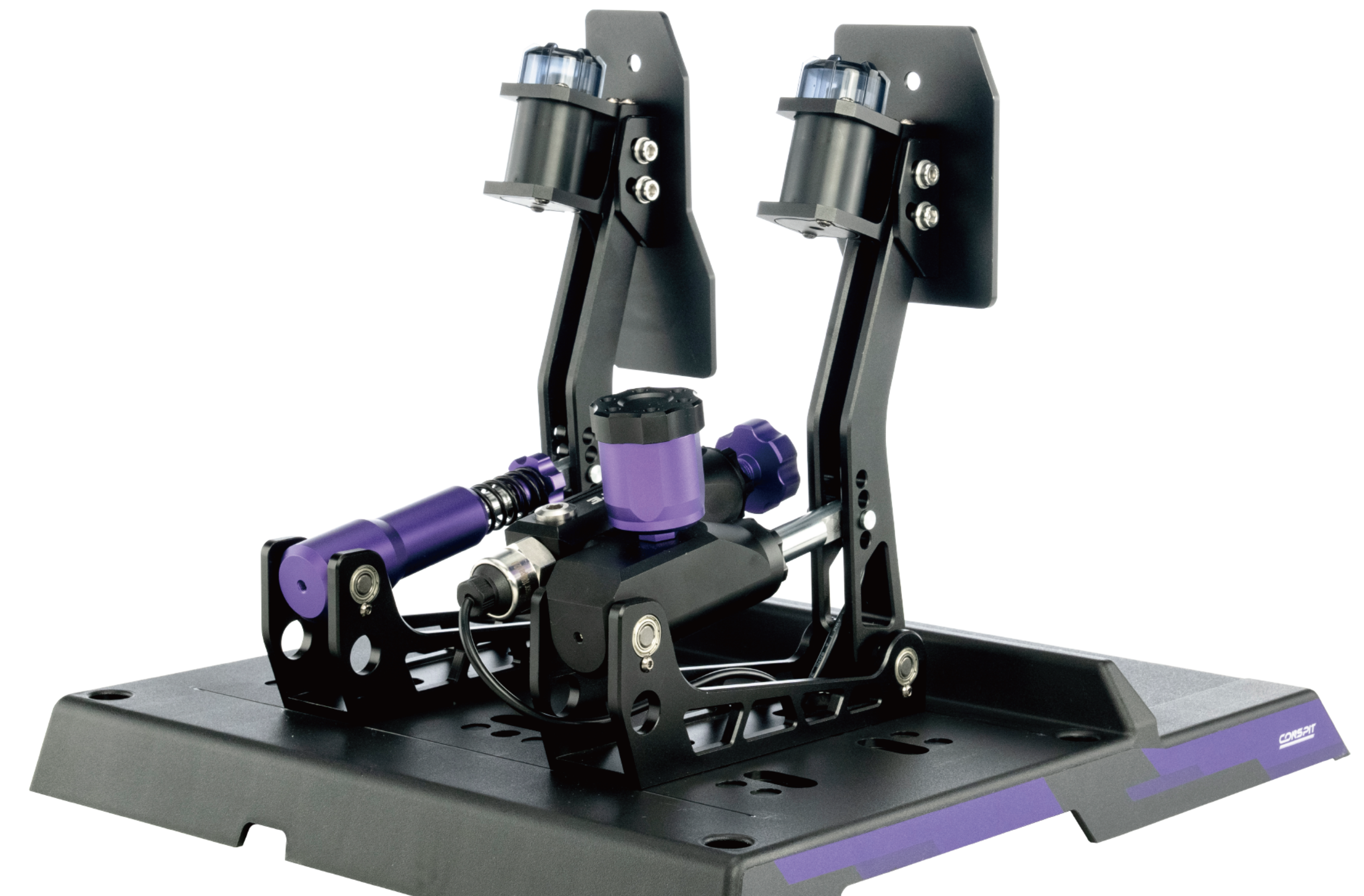 Conspit CPP-Lite 3 Pedal Set – Hydraulic Load Cell Sim Racing Pedals